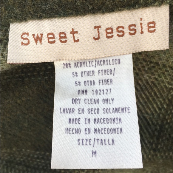 Flannel  Blaze, fringed. M. - Picture 7 of 8